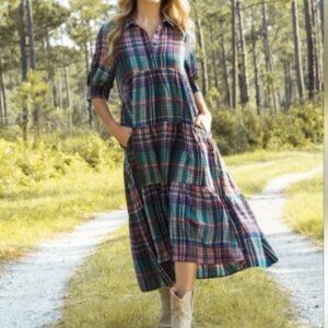 Natural Life Rebecca Dress - Flannel Size Small